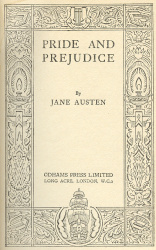 Pride and Prejudice book cover