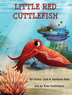 little red cuttlefish