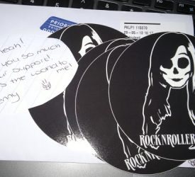 Stuff In My Mail Wednesday! Sticker love from Rock N Rollerr
