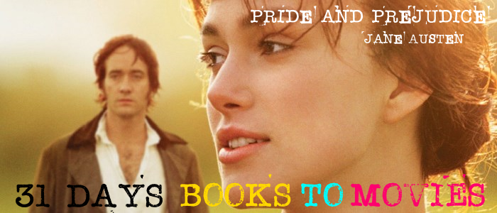 Pride and Prejudice books to movies