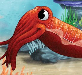 Picture Book Review: Little Red Cuttlefish