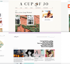 My latest minimalist design blog crushes