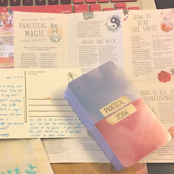 Practical Magic tarot deck