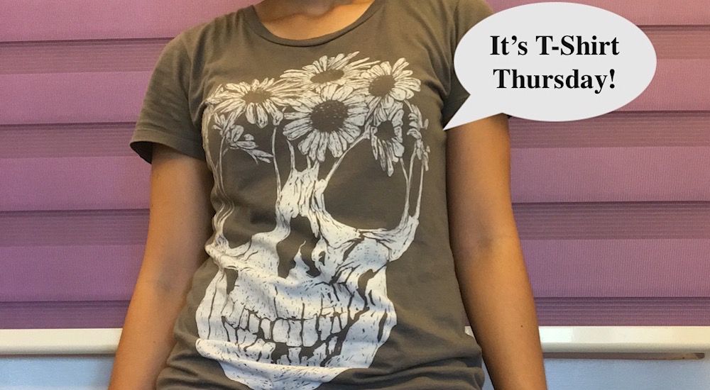 It's t-shirt Thursday!
